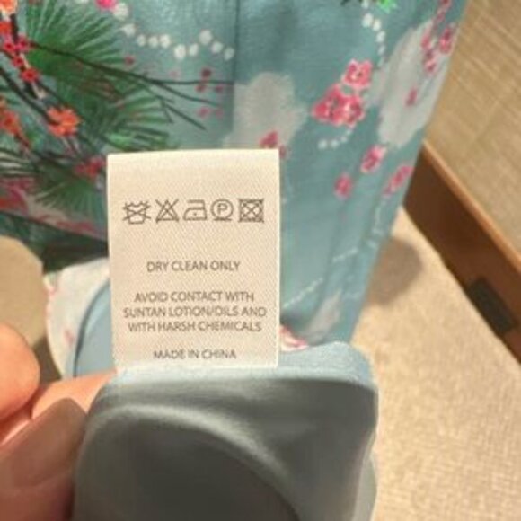 SALONI Blue Off-the-Shoulder Midi Dress for Weddings - Picture 2 of 9